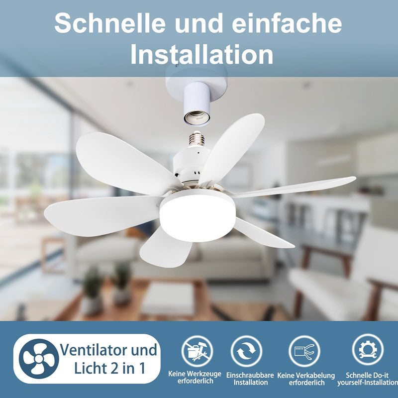 Deckenventilator mit Licht