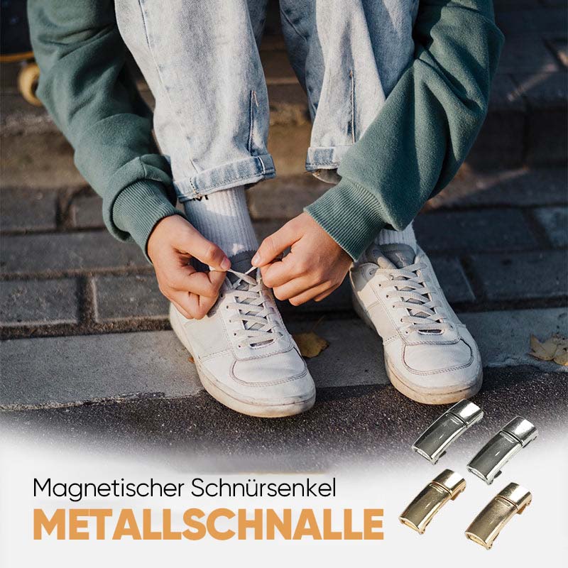 Magnetische Schnürsenkel-Metallschnalle
