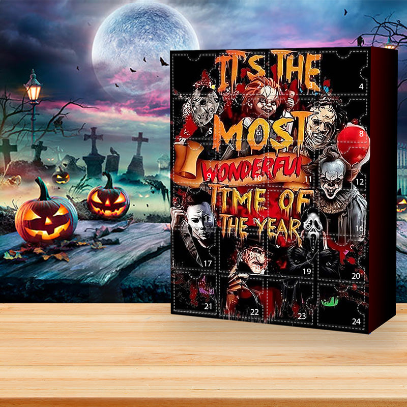 Halloween-Adventskalender mit Horrorfilmfiguren