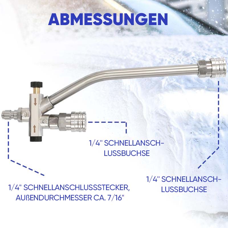 Schaumkanonen-Doppelanschluss-Zubehör