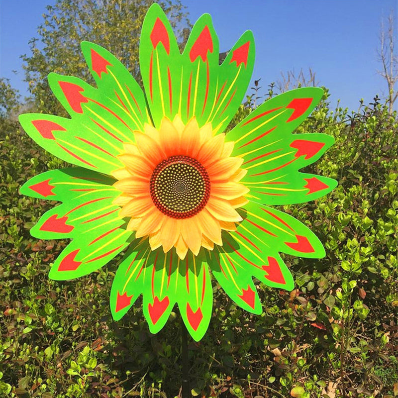 Sonnenblume Windmühle