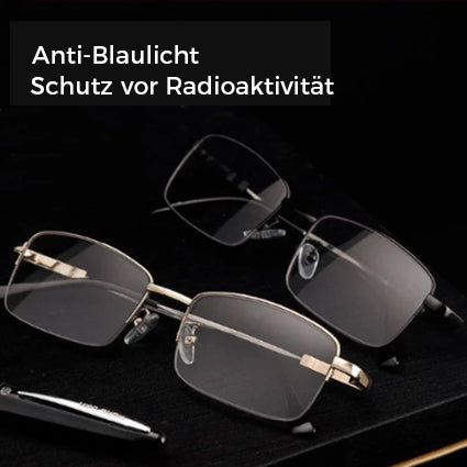 Titanium progressive Dual-Use-Lesebrille für nah und fern