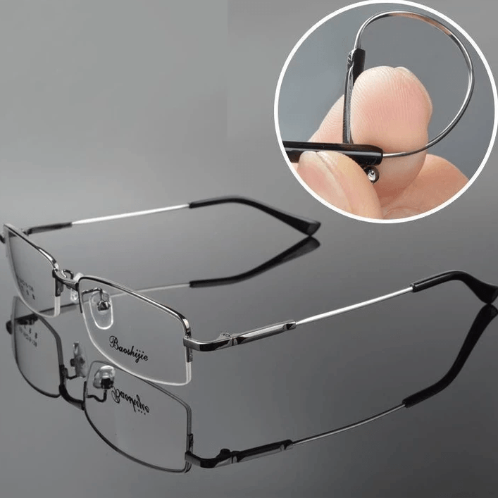 Titanium progressive Dual-Use-Lesebrille für nah und fern