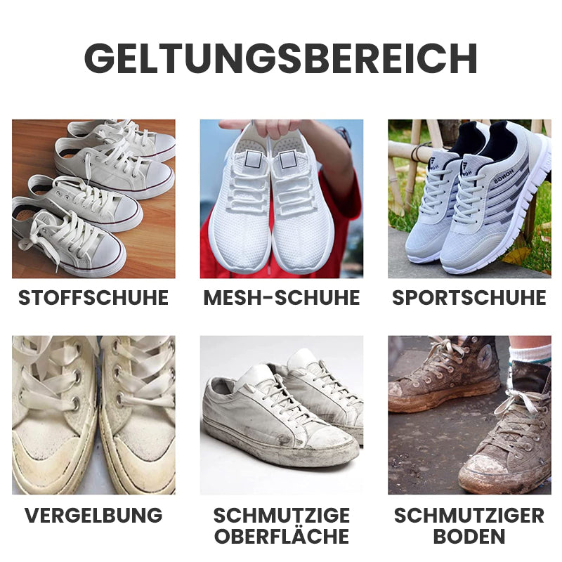 Schuhen Aufhellen Reinigung Gel